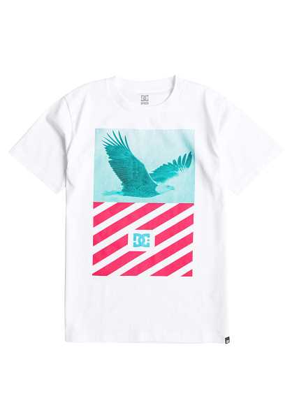Dc Skyview - Bianco Bambini Estate T-Shirts (O3932)